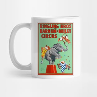 Ringling Bros. and Barnum & Bailey Circus Vintage Poster Mug